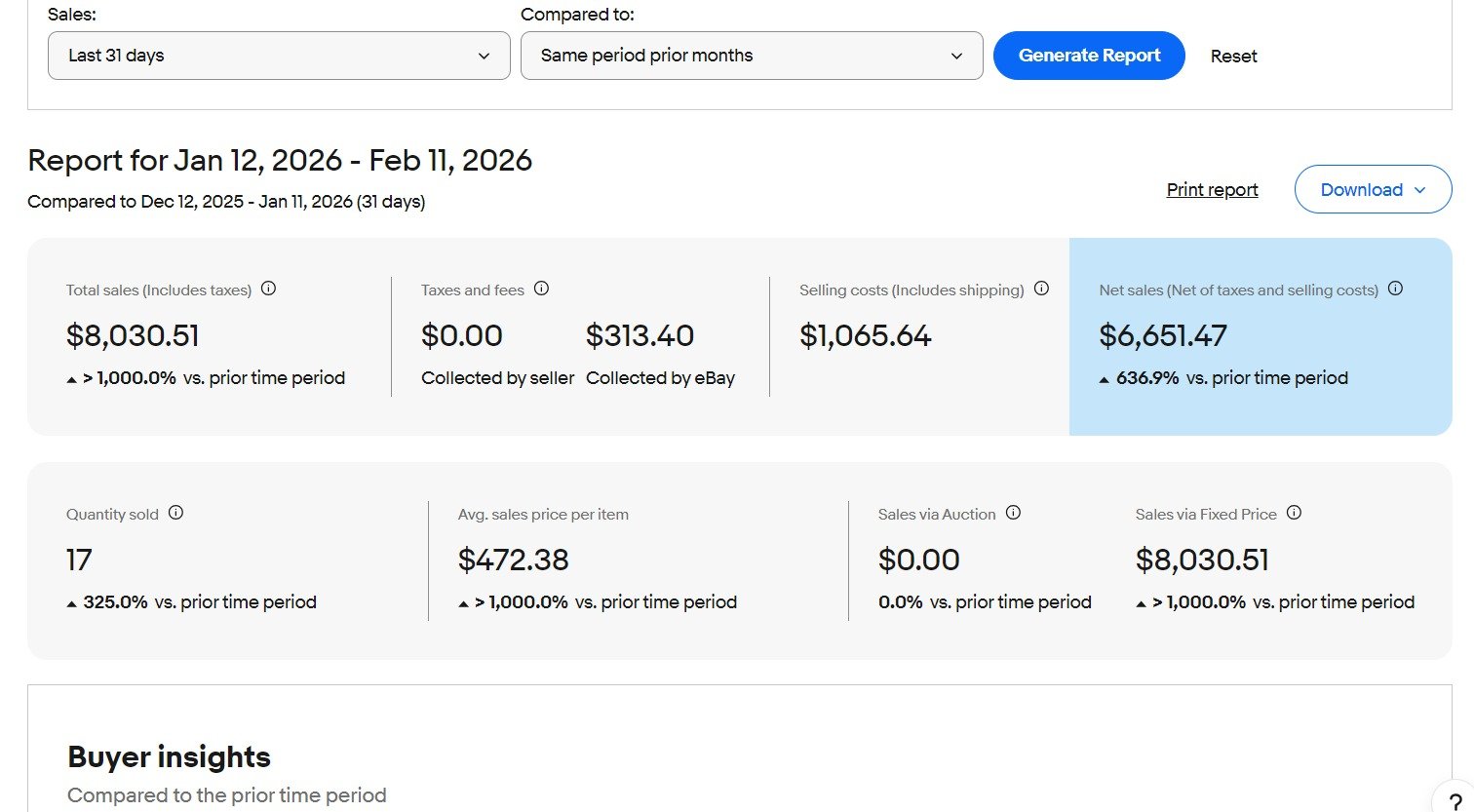 eBay store project 2