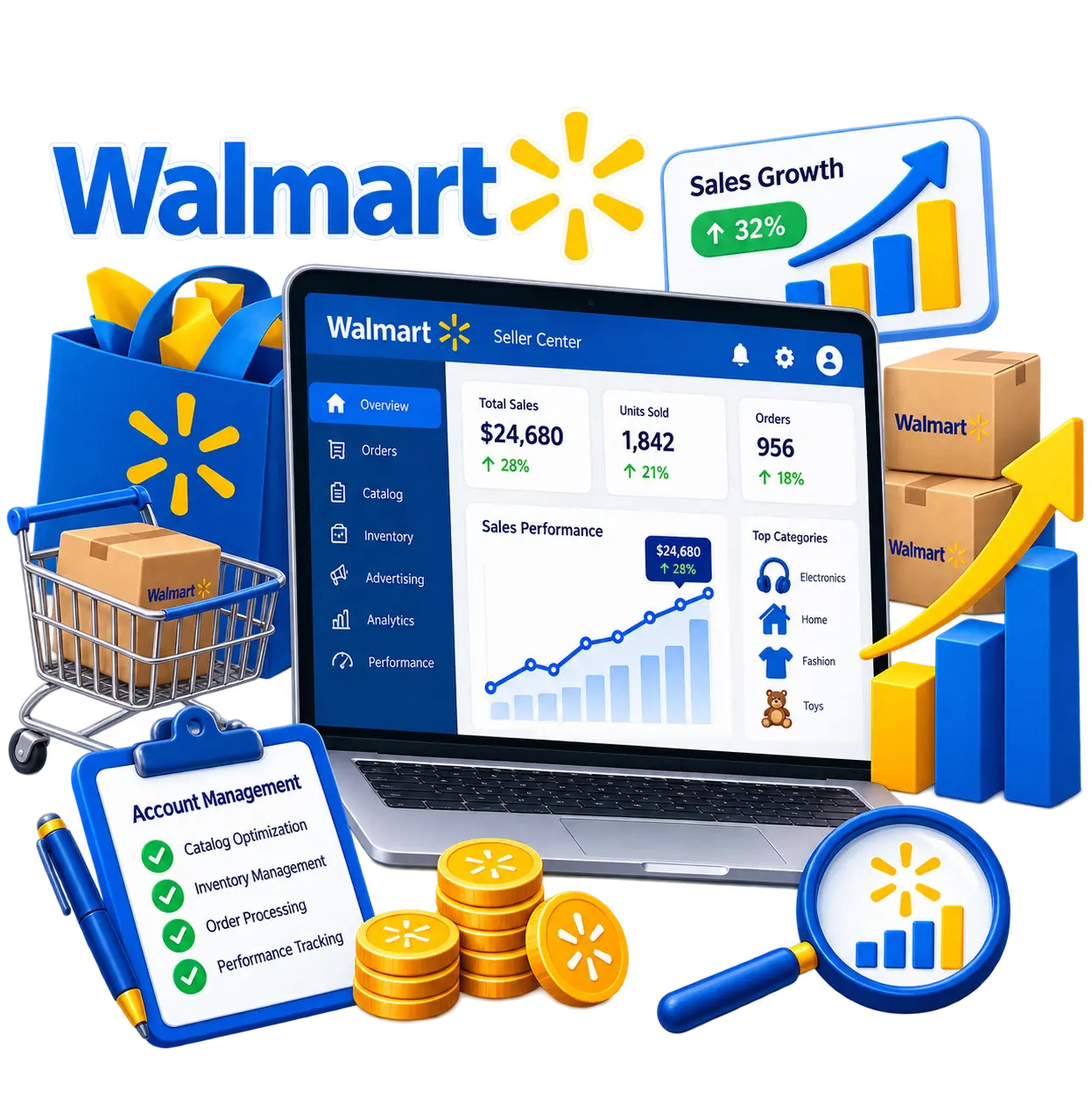 Walmart Account Management